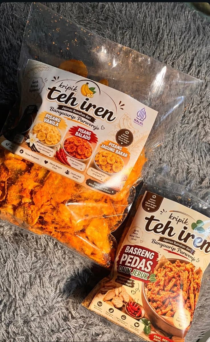 Kripik Teh Iren